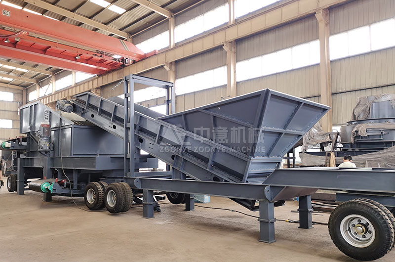 移动式弹跳筛+板式喂料机 移动式弹跳筛+板式喂料机